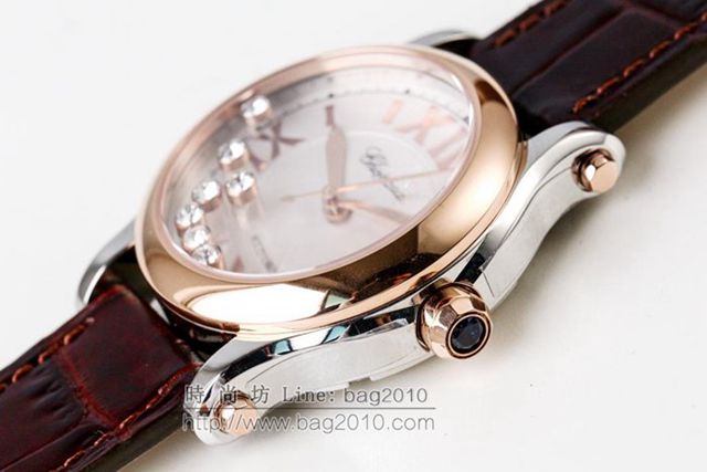 Chopard手錶 HAPPY DIAMONDS系列 274808-5001 全自動機械男士腕表 蕭邦高端男表  hds1197